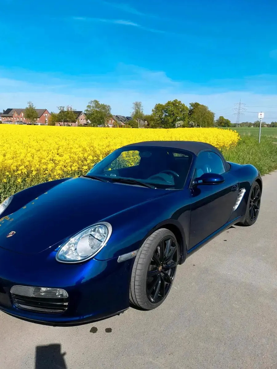 Gebraucht Porsche Boxster 250 PS (183 kW) 2006 Blau Cabrio