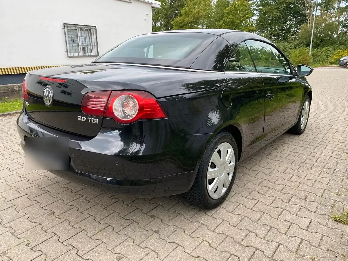Gebraucht VW Eos Edition 140 PS (102 kW) 2009 Schwarz Cabrio