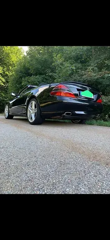 Gebraucht Mercedes SL500 306 PS (225 kW) 2002 Schwarz Cabrio