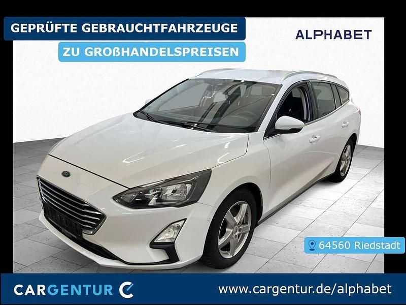 Gebraucht Ford Focus Titanium 120 PS (88 kW) 2021 Frost weiss Kombi