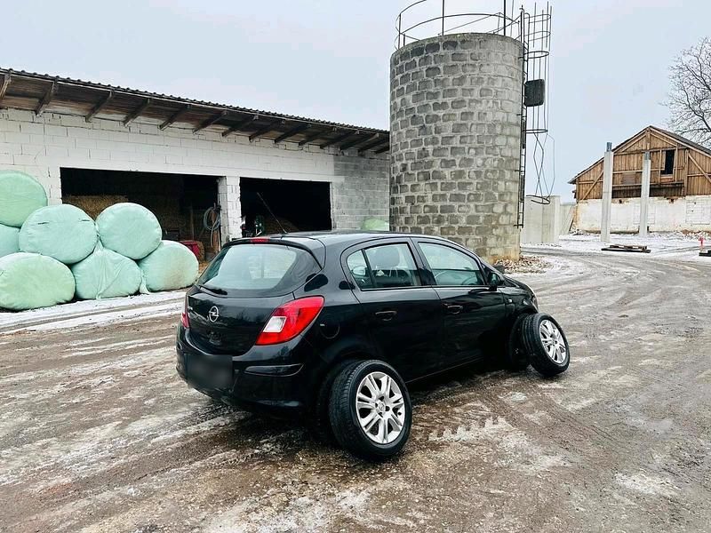Gebraucht Opel Corsa 60 PS (44 kW) 2008 Schwarz Kleinwagen
