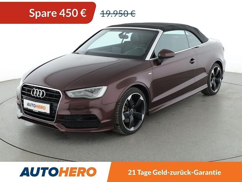 Violet Gebraucht 2014 Audi A3 Cabriolet S-Line Cabrio | 19.500 € (Fairer Preis) - Bild 1/3