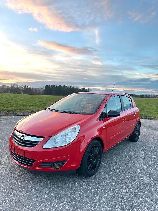Gebraucht Opel Corsa 90 PS (66 kW) 2006 Rot Kleinwagen