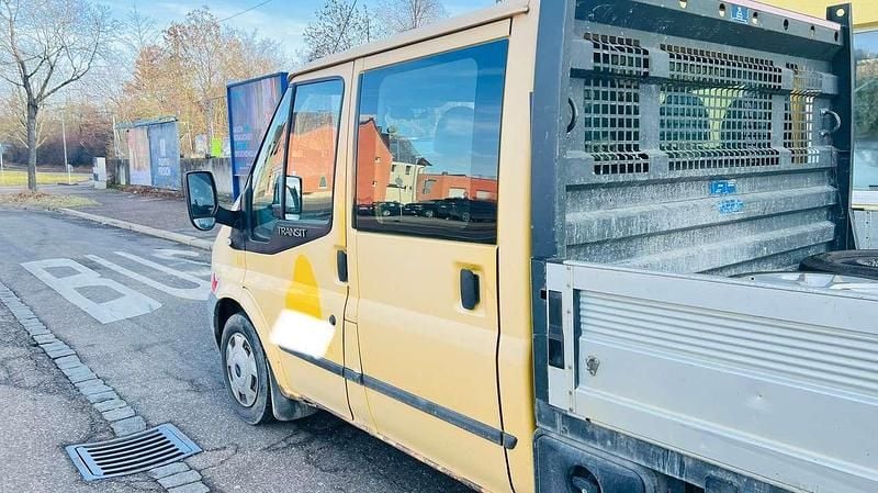 Gebraucht Ford Transit Trend 101 PS (74 kW) 2013 Polarsilber metallic Van / Kleinbus