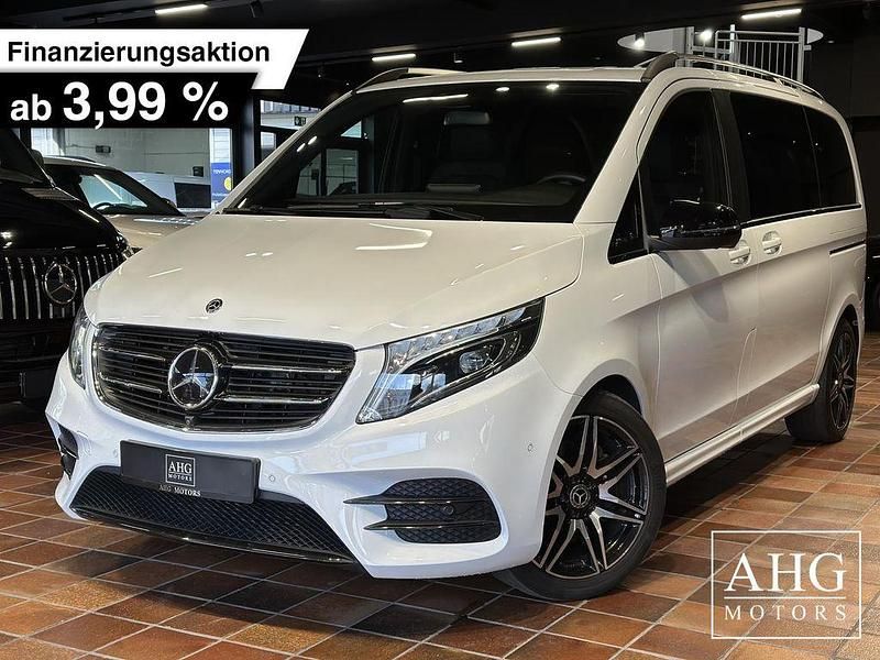 Weiß Gebraucht 2018 Mercedes V250 Avantgarde Van / Kleinbus | 53.950 € (Teuer) - Bild 1/4