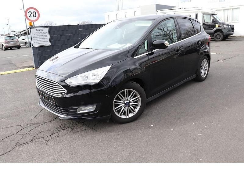 Gebraucht Ford C-MAX Titanium 120 PS (88 kW) 2018 Schwarz Van / Kleinbus