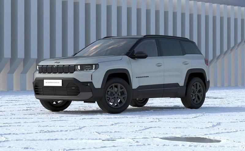 Neu Jeep Compass 145 PS (106 kW) 2026 Antarctica white mit dach schwarz SUV