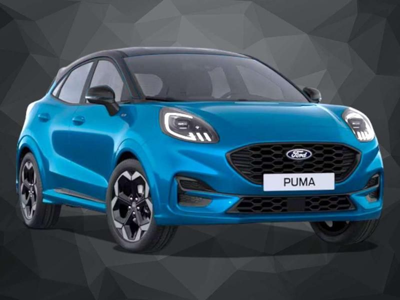 Neu Ford Puma ST-Line X 155 PS (114 kW) 2026 Digital aqua blue Limousine
