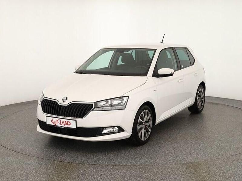Weiß Gebraucht 2021 Skoda Fabia Clever Kleinwagen | 12.990 € (Etwas zu teuer) - Bild 1/4