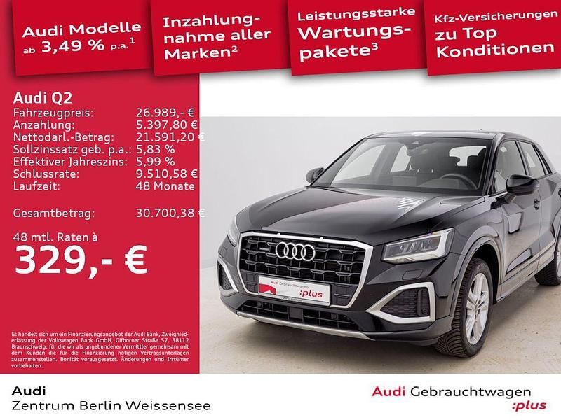 Gebraucht Audi Q2 Advanced Plus 190 PS (139 kW) 2023 Brillantschwarz SUV