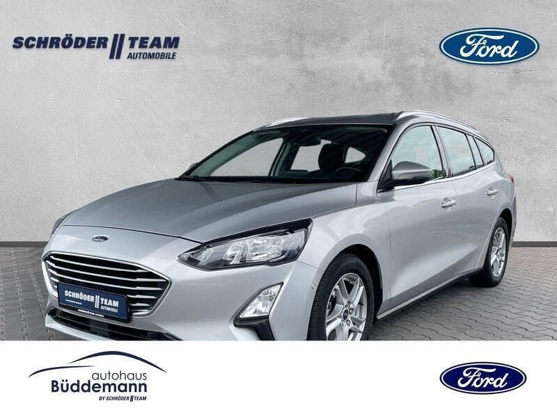 Polarsilber metallic Gebraucht 2021 Ford Focus Cool & Connect Kombi | 16.880 € (Guter Preis) - Bild 1/4