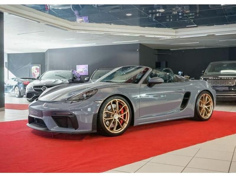 Gebraucht Porsche Boxster 420 PS (308 kW) 2023 Arktikgrau Cabrio