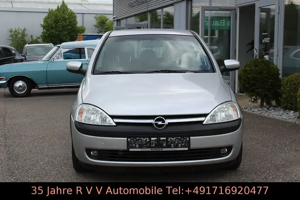 Gebraucht Opel Corsa Elegance 75 PS (55 kW) 2003 Silber Kleinwagen