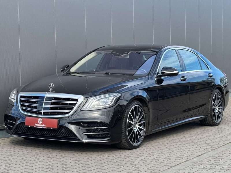 Obsidianschwarz metalliclack Gebraucht 2018 Mercedes S400 Limousine | 42.990 € (Guter Preis) - Bild 1/4