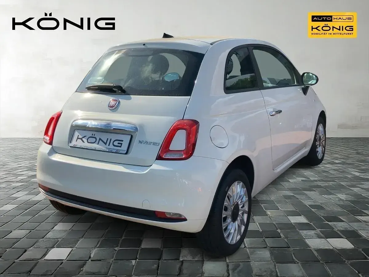 Gebraucht Fiat 500 Basis 69 PS (50 kW) 2024 Weiß Kleinwagen