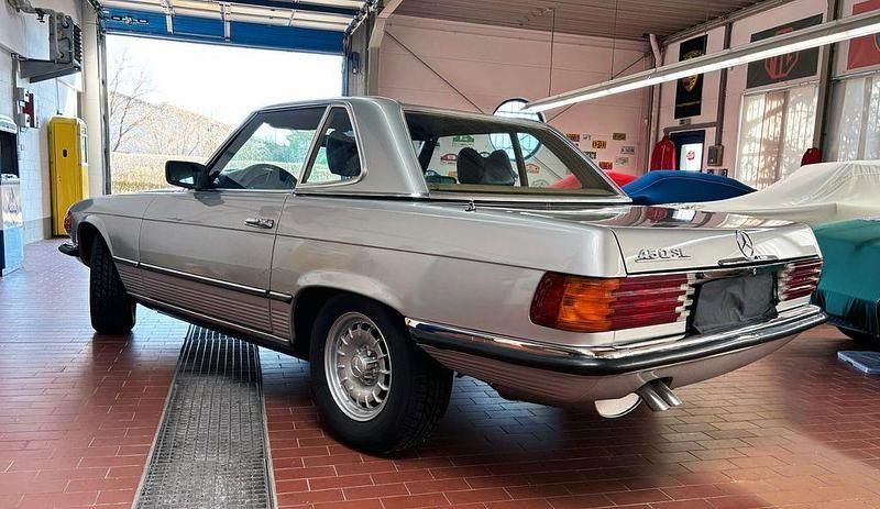 Silber Gebraucht 1977 Mercedes SL450 Cabrio | 20.500 € - Bild 1/4