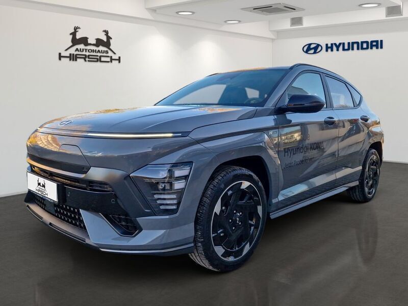 Grau Gebraucht 2024 Hyundai Kona N Line SUV | 35.990 € (Fairer Preis) - Bild 1/4