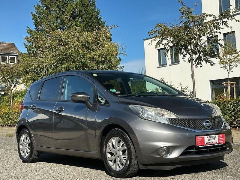 Gun metallic (m) Gebraucht 2014 Nissan Note Acenta Van / Kleinbus | 3.950 € (Fairer Preis) - Bild 1/4