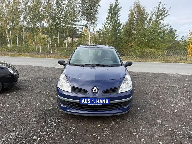 Gebraucht Renault Clio III Authentique 65 PS (47 kW) 2007 Blau Kleinwagen