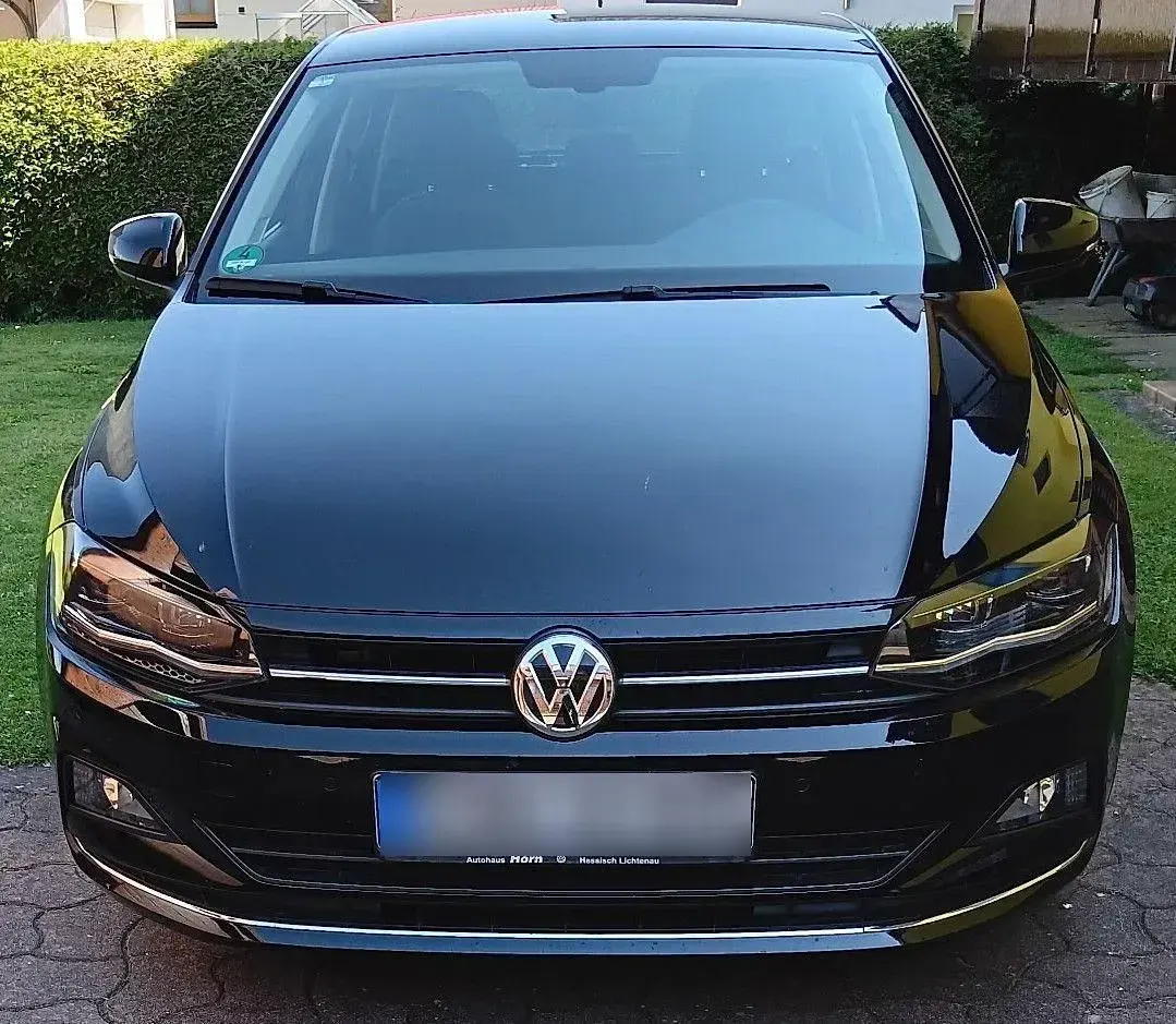 Gebraucht VW Polo Highline 95 PS (69 kW) 2018 Schwarz Kleinwagen