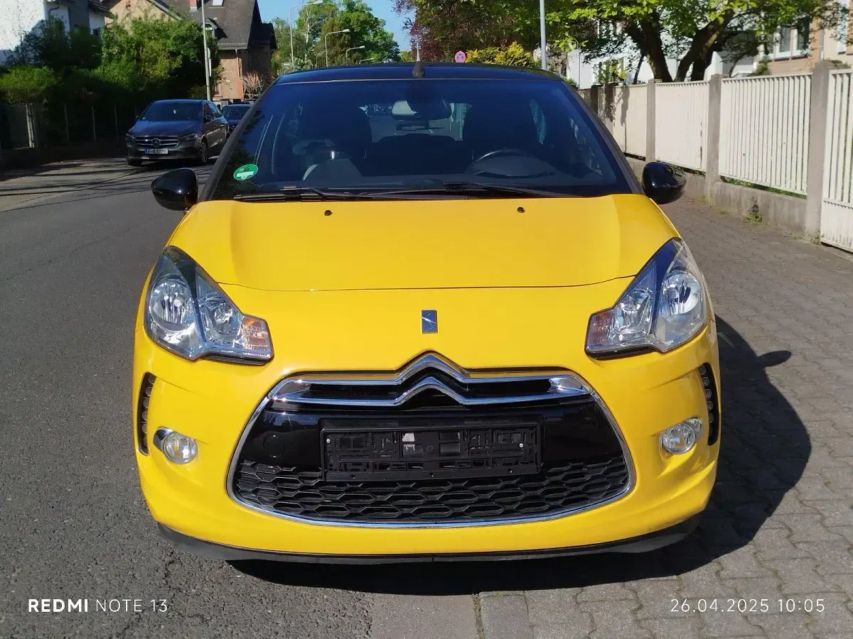 Gebraucht Citroën DS3 Cabriolet 156 PS (114 kW) 2014 Gelb Cabrio