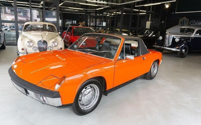Orange Gebraucht 1972 Porsche 914 Cabrio | 28.900 € - Bild 1/4