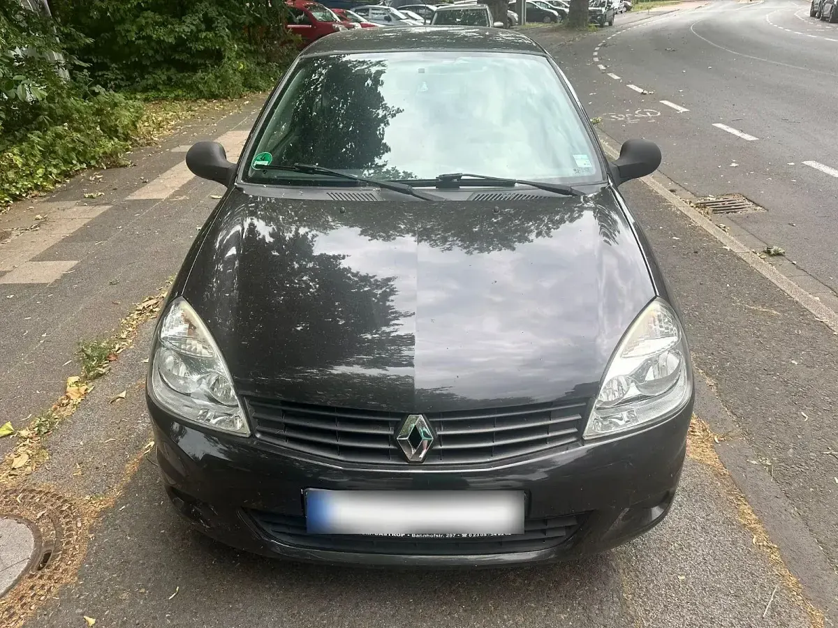 Gebraucht Renault Clio II Campus 58 PS (42 kW) 2009 Schwarz Limousine