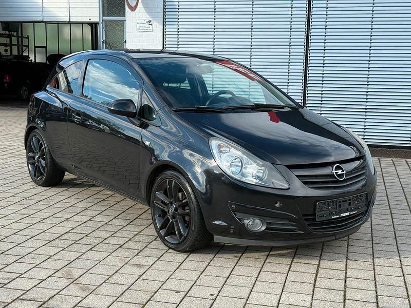 Gebraucht Opel Corsa Color Edition 80 PS (58 kW) 2009 Schwarz Kleinwagen