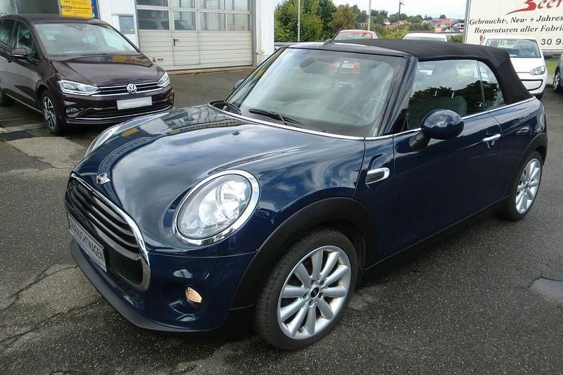 Blau Gebraucht 2016 Mini Cooper Cabriolet Cabrio | 13.250 € (Fairer Preis) - Bild 1/4