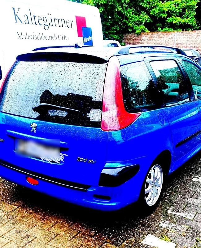 Blau Gebraucht 2004 Peugeot 206 Kombi | 800 € (Fairer Preis) - Bild 1/4