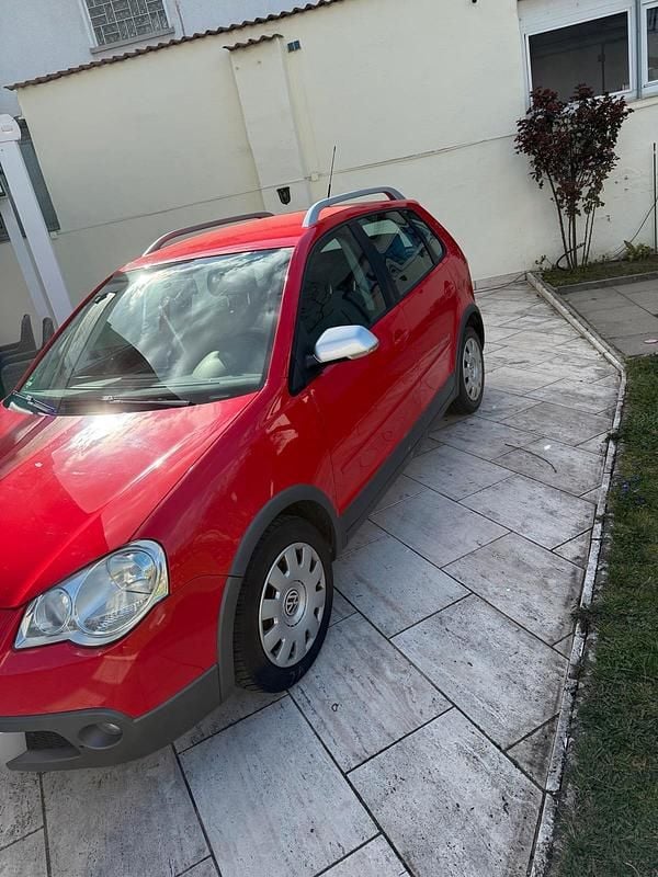 Gebraucht VW Polo Cross 80 PS (58 kW) 2008 Rot Kleinwagen