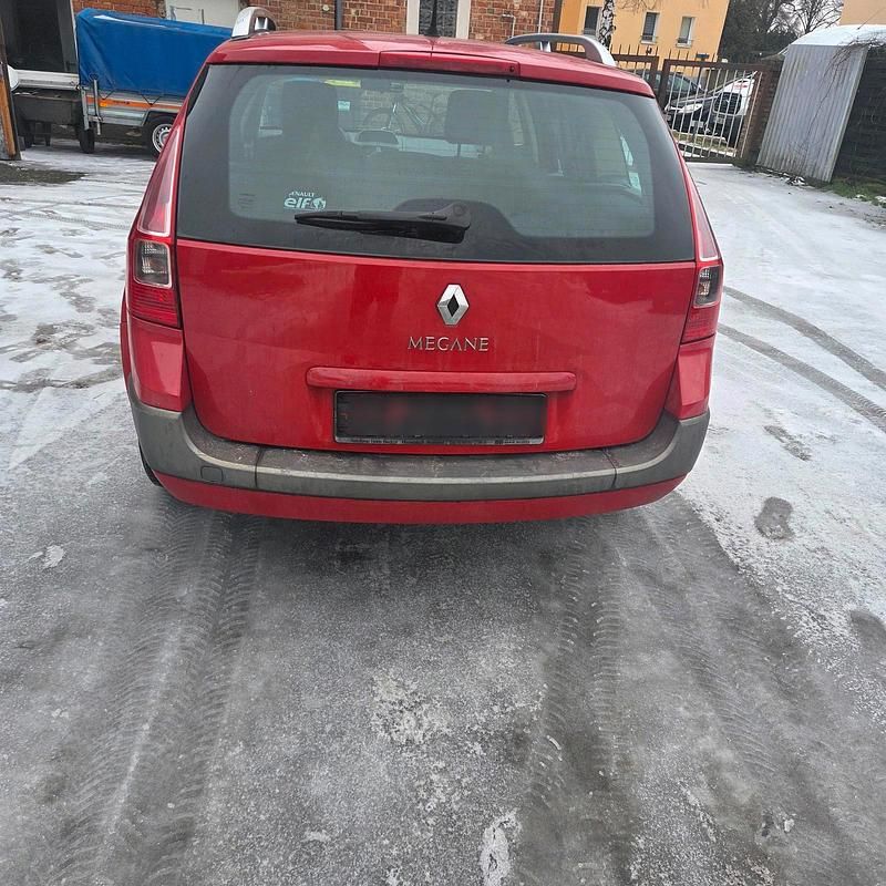 Gebraucht Renault Mégane GrandTour 111 PS (81 kW) 2008 Rot Kombi