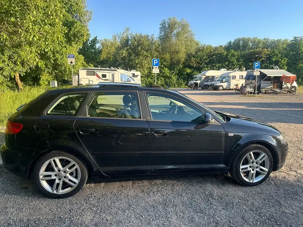 Gebraucht Audi A3 Attraction 170 PS (125 kW) 2007 Schwarz Kleinwagen
