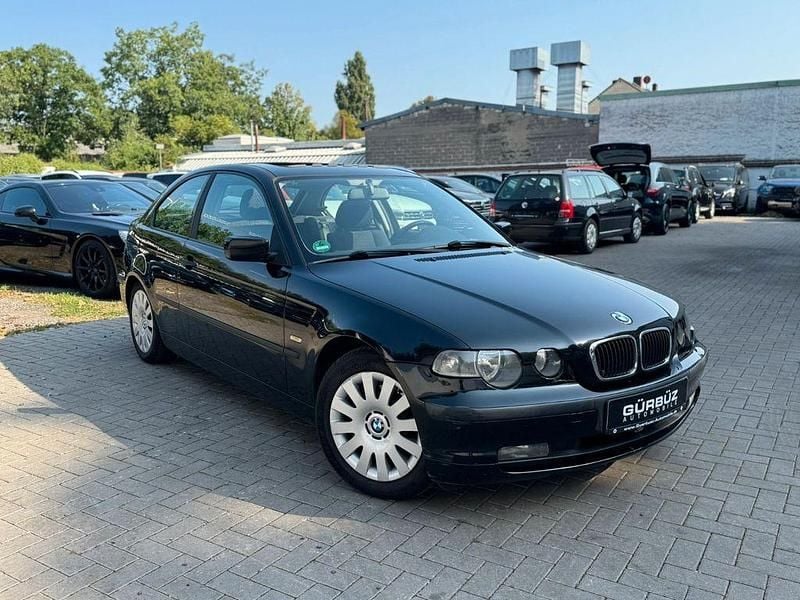 Schwarz Gebraucht 2002 BMW 320 Sport Line Coupé | 2.490 € (Superpreis) - Bild 1/4
