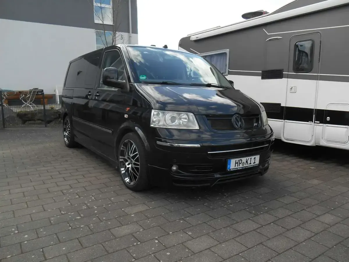 Usata VW T5 235 CV (172 kW) 2008 Nero Furgone
