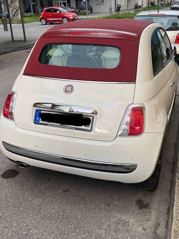 Gebraucht Fiat 500C Lounge 69 PS (50 kW) 2011 Weiß Cabrio