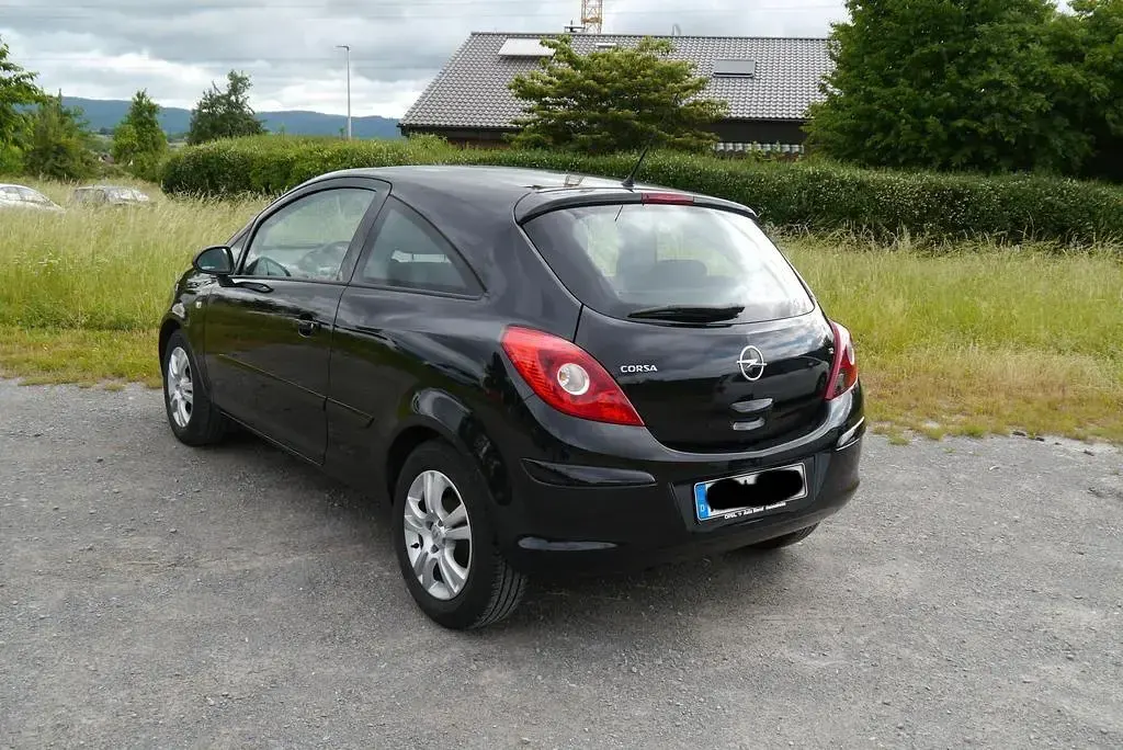 Gebraucht Opel Corsa 80 PS (58 kW) 2007 Schwarz Kleinwagen