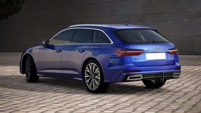 Gebraucht Audi A6 S-Line 265 PS (194 kW) 2022 Ultrablau metallic Kombi