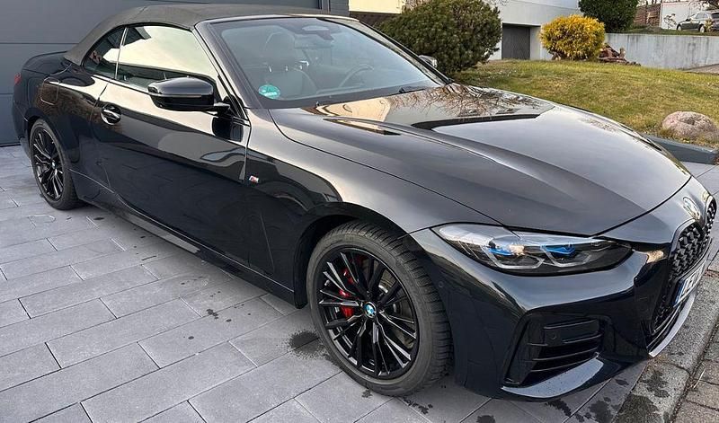 Schwarz Gebraucht 2021 BMW 440 M Sport Cabrio | 49.900 € (Fairer Preis) - Bild 1/4