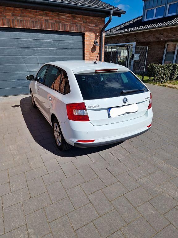 Usata Skoda Rapid Active 116 CV (85 kW) 2017 Bianco Utilitaria