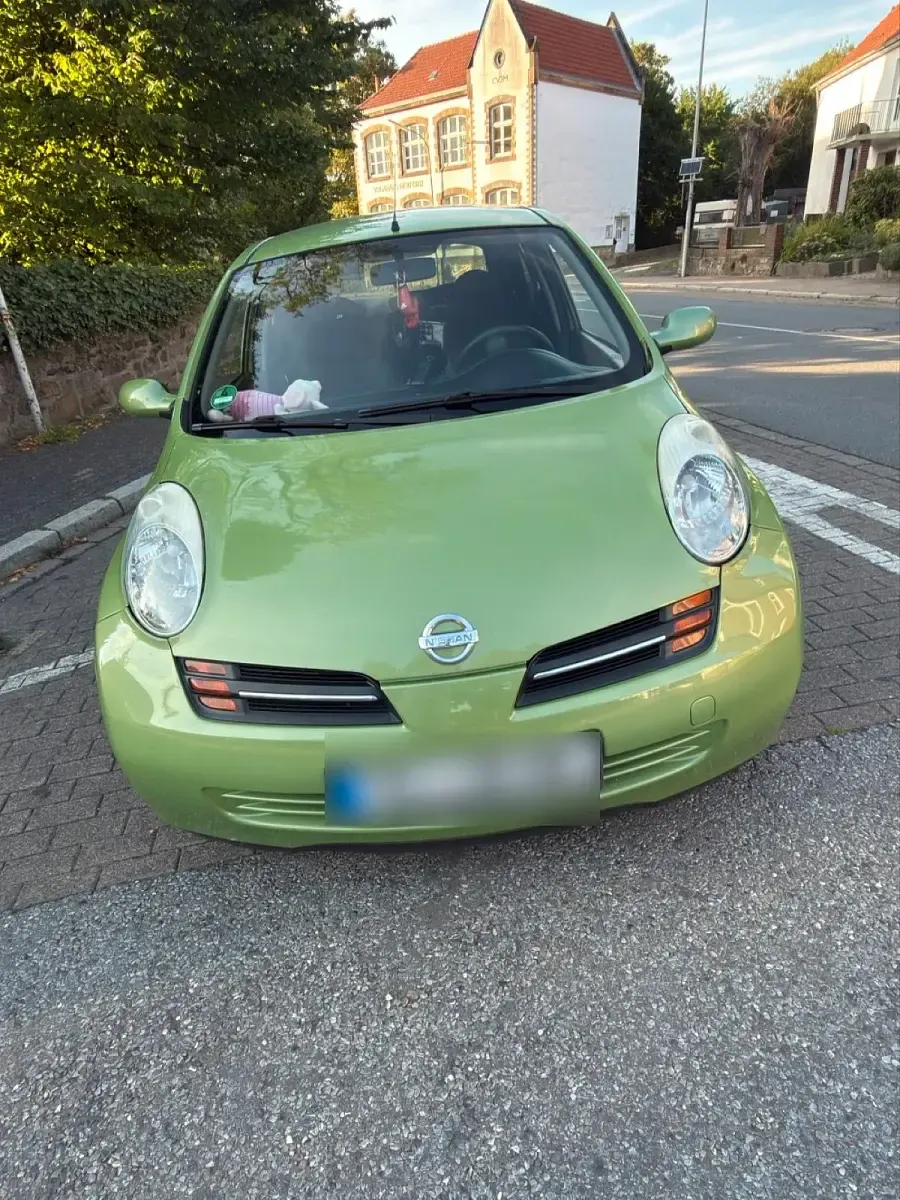 Gebraucht Nissan Micra 88 PS (64 kW) 2005 Grün Kleinwagen