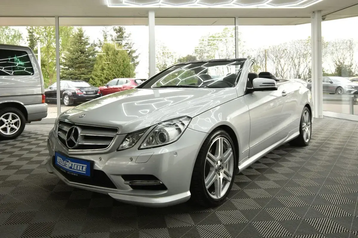 Gebraucht Mercedes E250 204 PS (150 kW) 2012 Silber Cabrio
