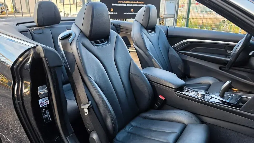 Gebraucht BMW 420 Cabriolet Sport Line 184 PS (135 kW) 2019 Schwarz Cabrio