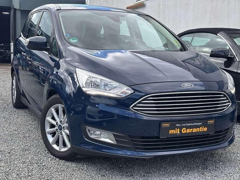 Gebraucht Ford Grand C-Max Titanium 125 PS (91 kW) 2017 Blazer blue Van / Kleinbus