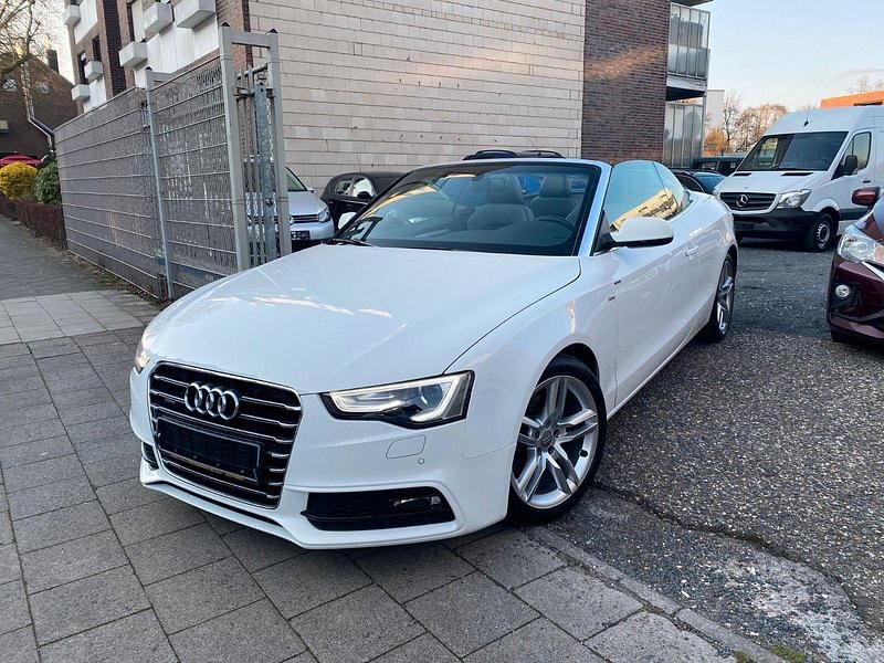 Gebraucht Audi A5 Cabriolet S-Line 177 PS (130 kW) 2012 Weiß Cabrio