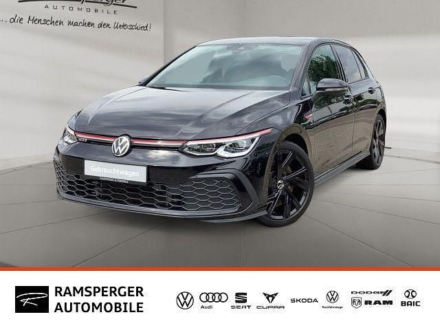 Schwarz (deep black perleffekt) Gebraucht 2022 VW Golf VIII GTI Limousine | 26.890 € (Guter Preis) - Bild 1/4