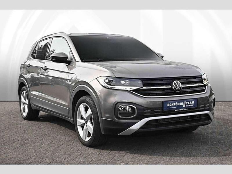 Gebraucht VW T-Cross Style 150 PS (110 kW) 2020 Limestone grey metallic SUV