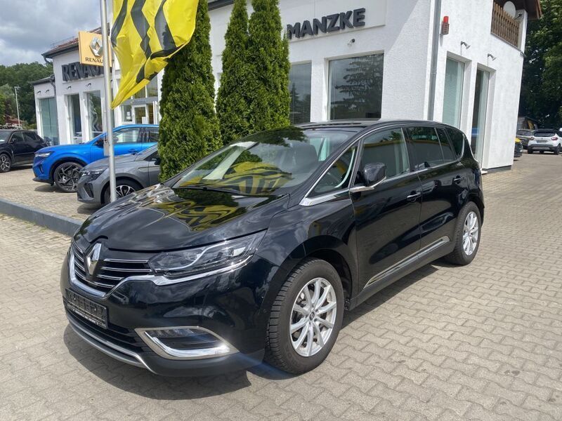 Black pearlschwarz metallic Gebraucht 2017 Renault Espace Intens Van / Kleinbus | 15.490 € (Fairer Preis) - Bild 1/4
