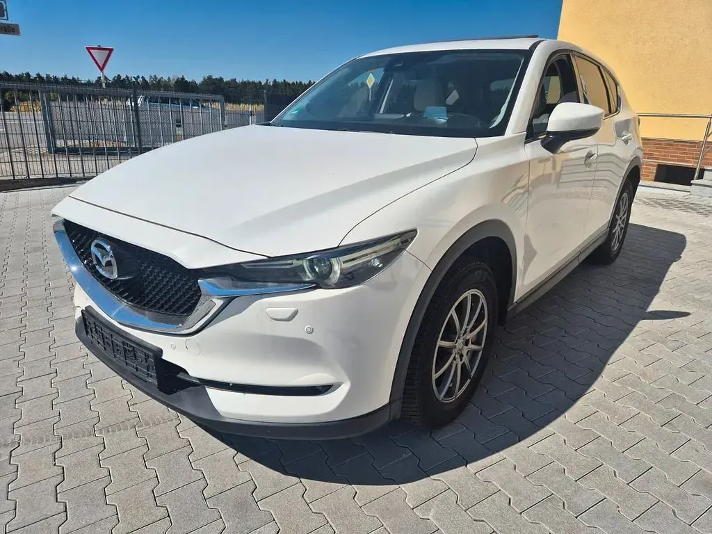 Gebraucht Mazda CX-5 Sports-Line 175 PS (128 kW) 2017 Weiß SUV