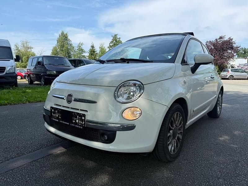 Weiß Gebraucht 2010 Fiat 500C Cabrio | 1.900 € (Guter Preis) - Bild 1/4